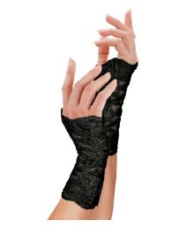 Svarta spetshandskar