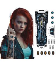 Futuristisk tatoveringer til armen