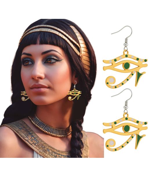 Horus øje øreringe