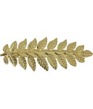 Laurbær guld hårspænde