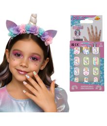 Unicorn falske negle barn