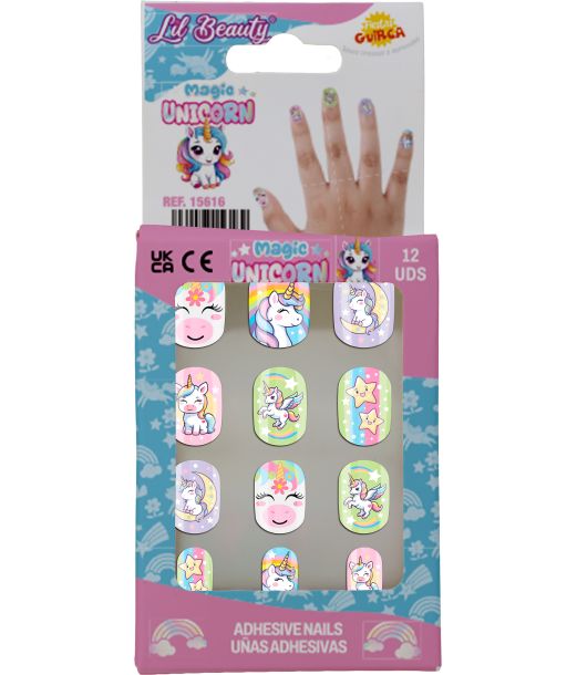Unicorn falske negle barn