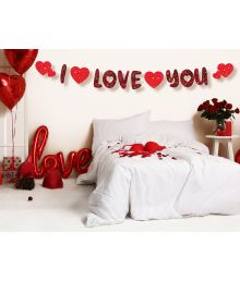 I Love You banner 300 cm.