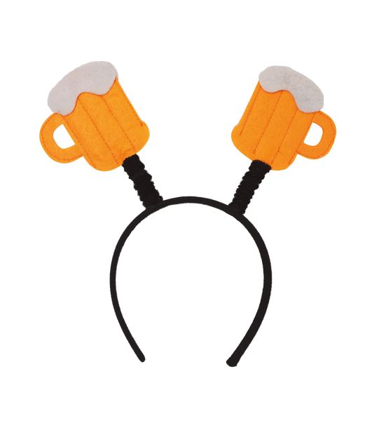 Hårbøjle med ølkrus