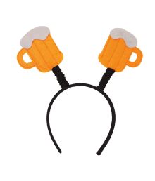 Hårbøjle med ølkrus