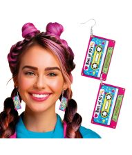 Kassettebånd øreringe