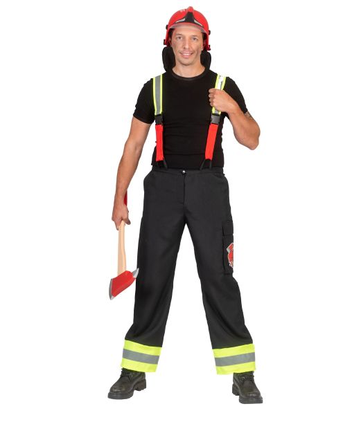 Brandmandsbukser med seler.