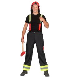 Brandmandsbukser med seler.