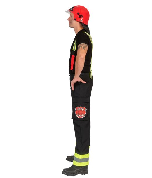 Brandmandsbukser med seler.