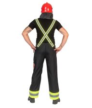 Brandmandsbukser med seler.