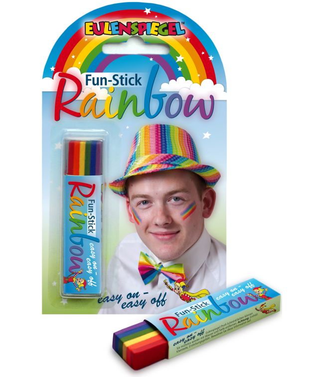  Sminkestift med flotte farver til enhjørningen udklædningen