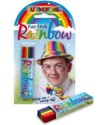  Sminkestift med flotte farver til enhjørningen udklædningen