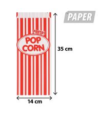Popcorn papirposer 8 stk 