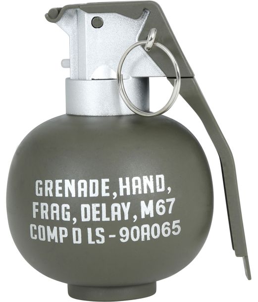 Granat med lys og lyd 10 cm