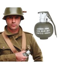 Granat med lys og lyd 10 cm