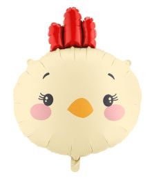 Folieballong med söt kyckling