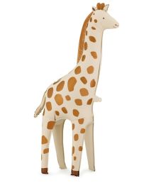 Folieballong stående giraff