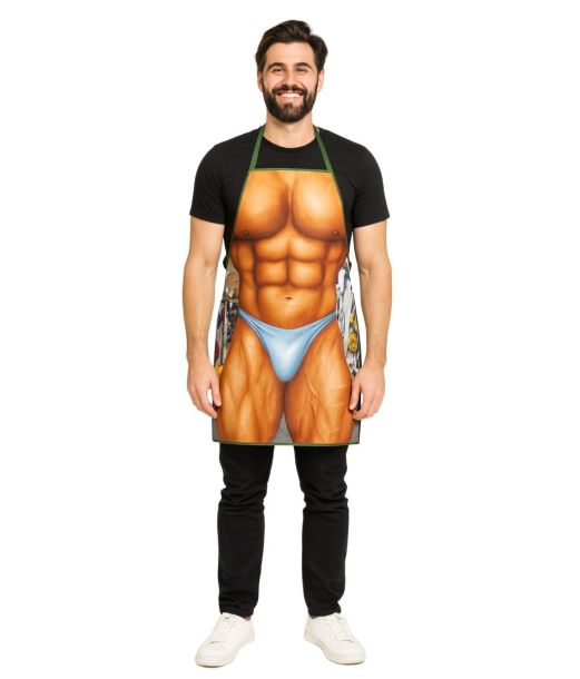 Forklæde muscle man