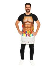 Forklæde happy birthday boy