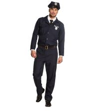 Flot Politi uniform kostume til voksne.