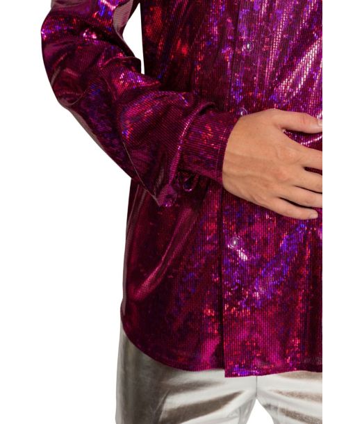 Disco shirt fuchsia S