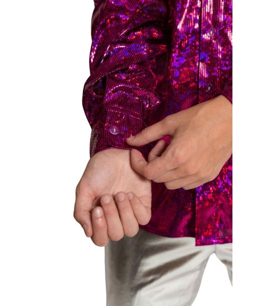 Disco shirt fuchsia S
