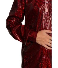 Disco shirt rød str S