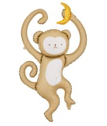 Apa med banan folieballong