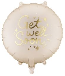 Bli frisk snart folieballong