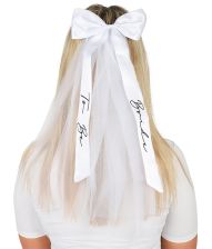 Bride to be slør m. sløjfe