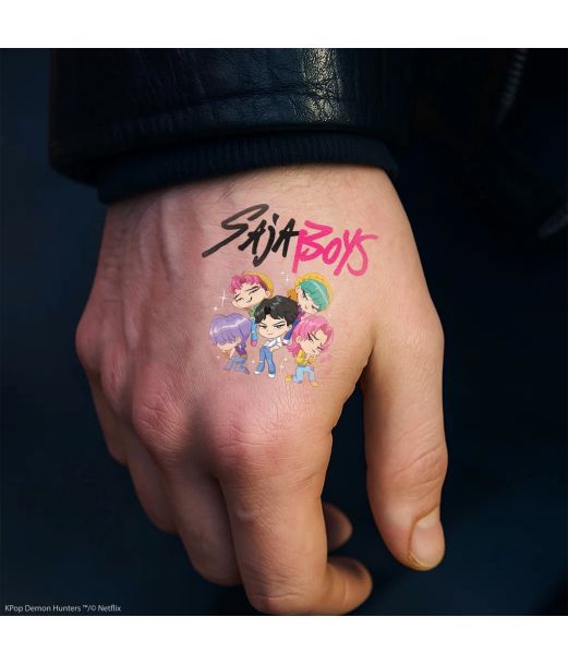 Kpop Demon Hunters tattoos 