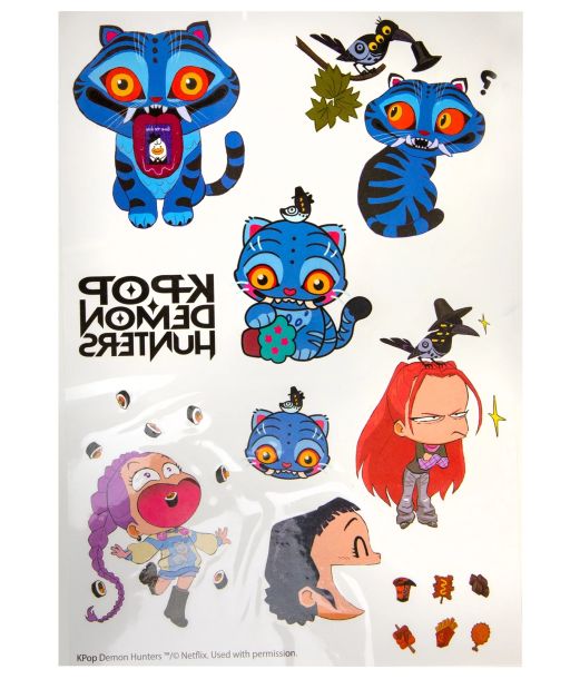 Kpop Demon Hunters tattoos 