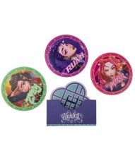 Kpop Demon Coasters, 4 stk 