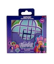 Kpop Demon Coasters, 4 stk 