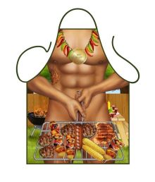 Forklæde barbecue man