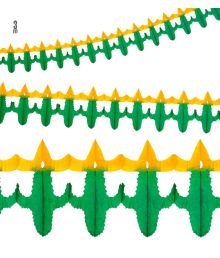 Girlang med kaktusar, 3 meter