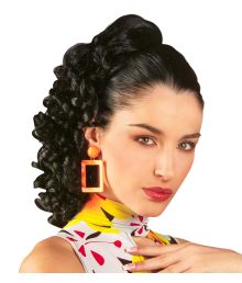 Sort extension med krøl