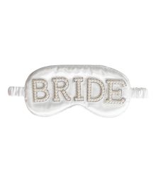 Bride to be sovemaske med rhinsten