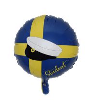 Svensk student folieballon 44cm