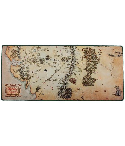LOTR Earthn Map XL musemåtte
