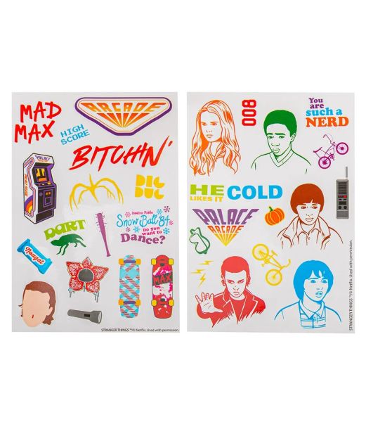 Stranger Things 2 klistermærker 
