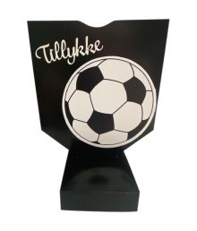 Fodbold sort sangskjuler 