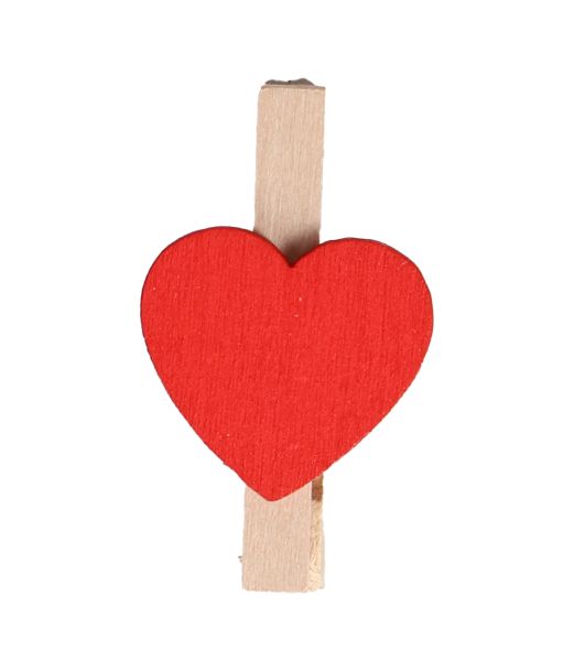 Træklemmer m. hjerte 15 stk.