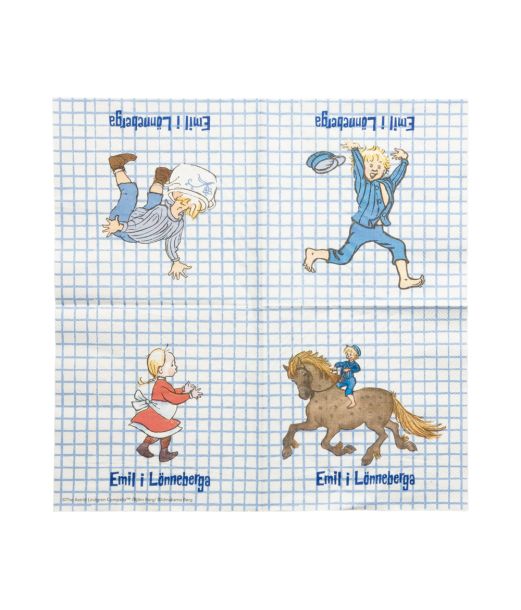Emil servietter 16 stk