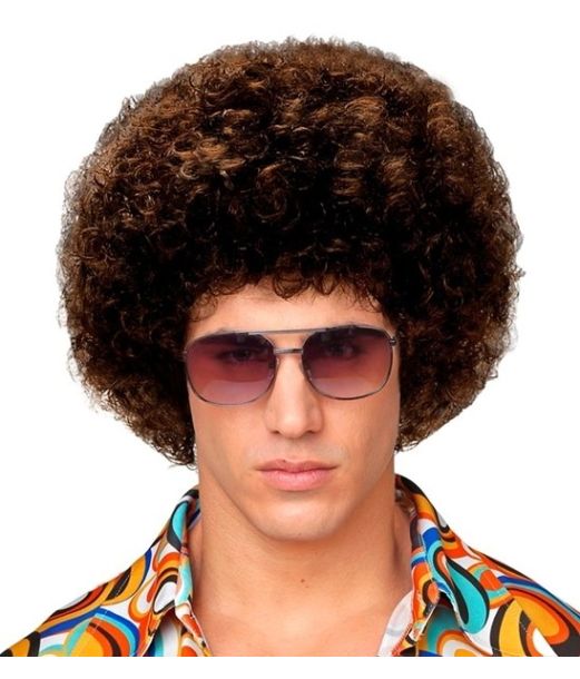 Billig brun afroparyk.