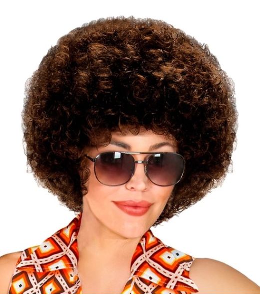 Billig brun afroparyk.
