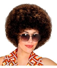 Billig brun afroparyk.