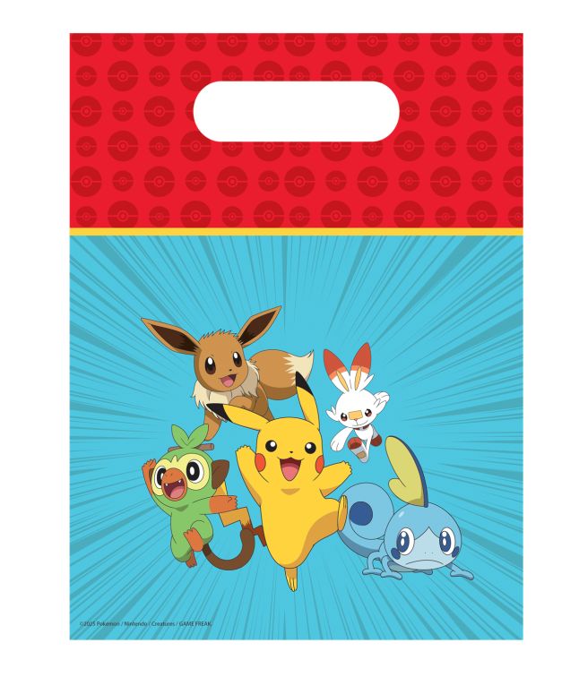 Pokemon party poser 6 stk