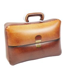 Uppblåsbar brun väska