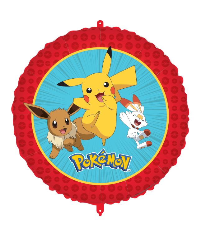 Folieballon Pokemon 46 cm.